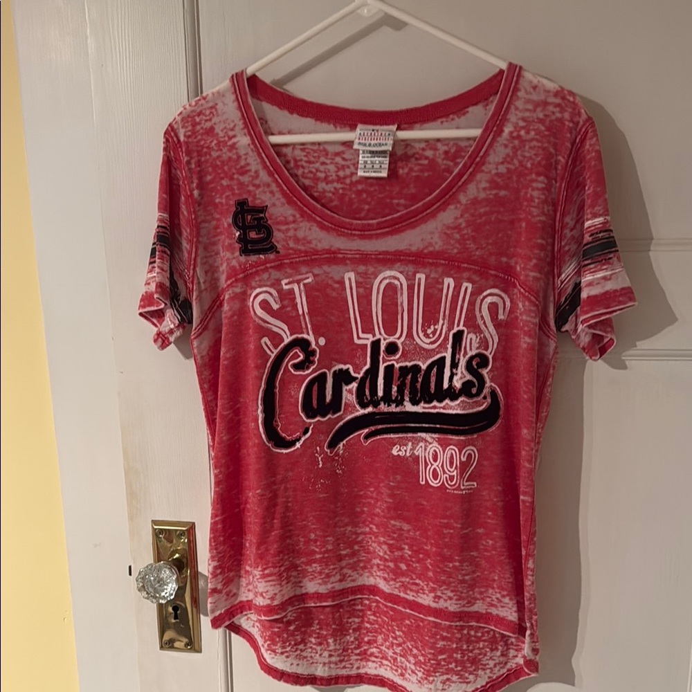 Genuine Merchandise Red St. Louis Cardinals Women's Top